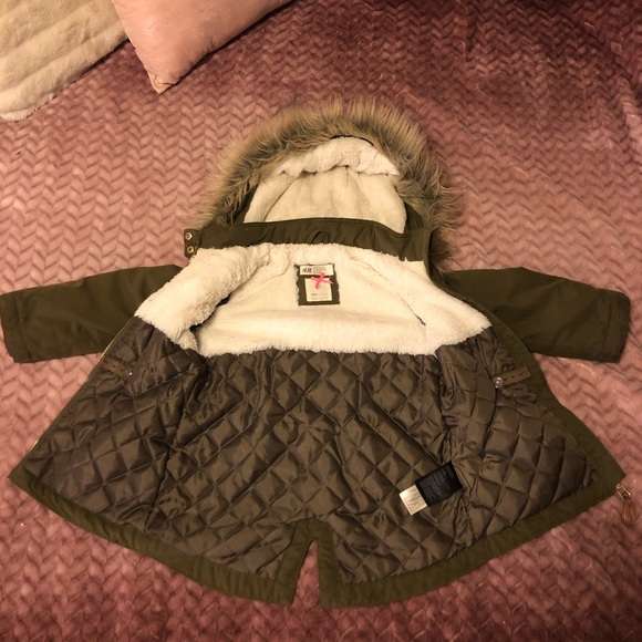 H&M Girls Parka - Picture 3 of 5